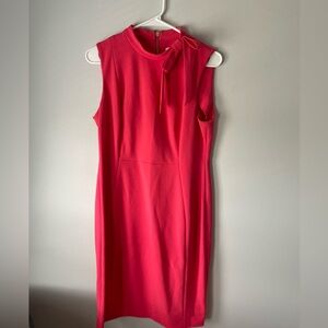 Calvin Klein Vibrant Pink Midi Dress